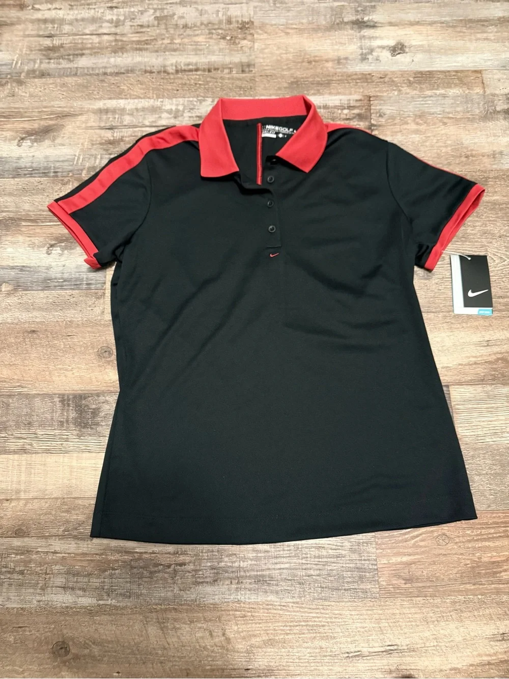 Nike sporty button